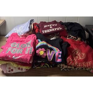 3T Toddler Girl Clothing Lot Sweatshirt/ Crewneck- 25 Shirts G1